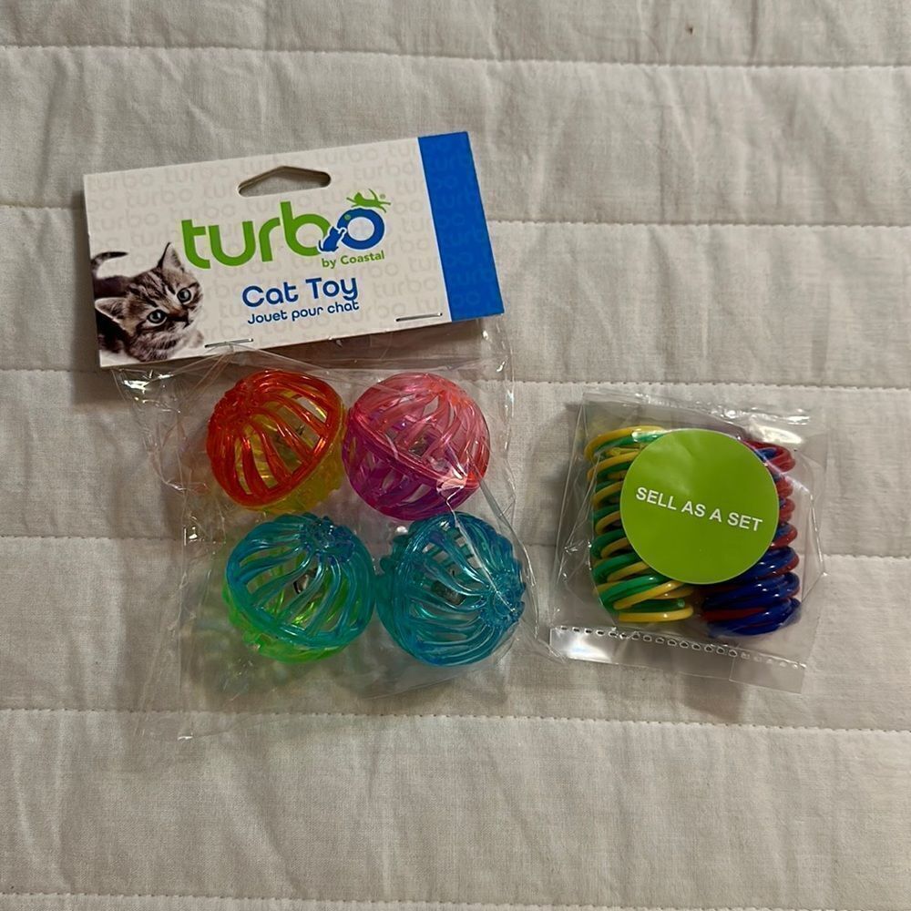Cat Toys Bundle turbo Balls & frisco Springs - Picture 4 of 11